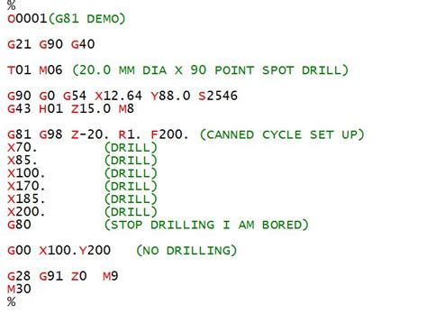 example of cnc program